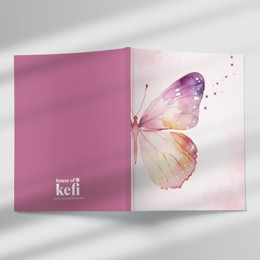 Metamorphosis in Progress A5 Notebook