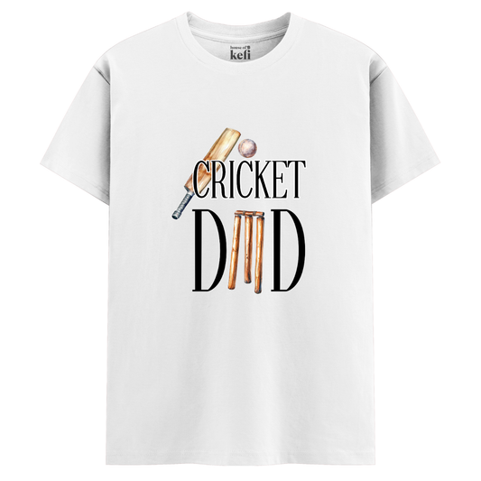 Cricket Dad Relaxed Fit T-Shirt