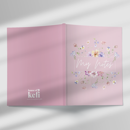 My Notes Floral Whimsy Edition A5 Notebook