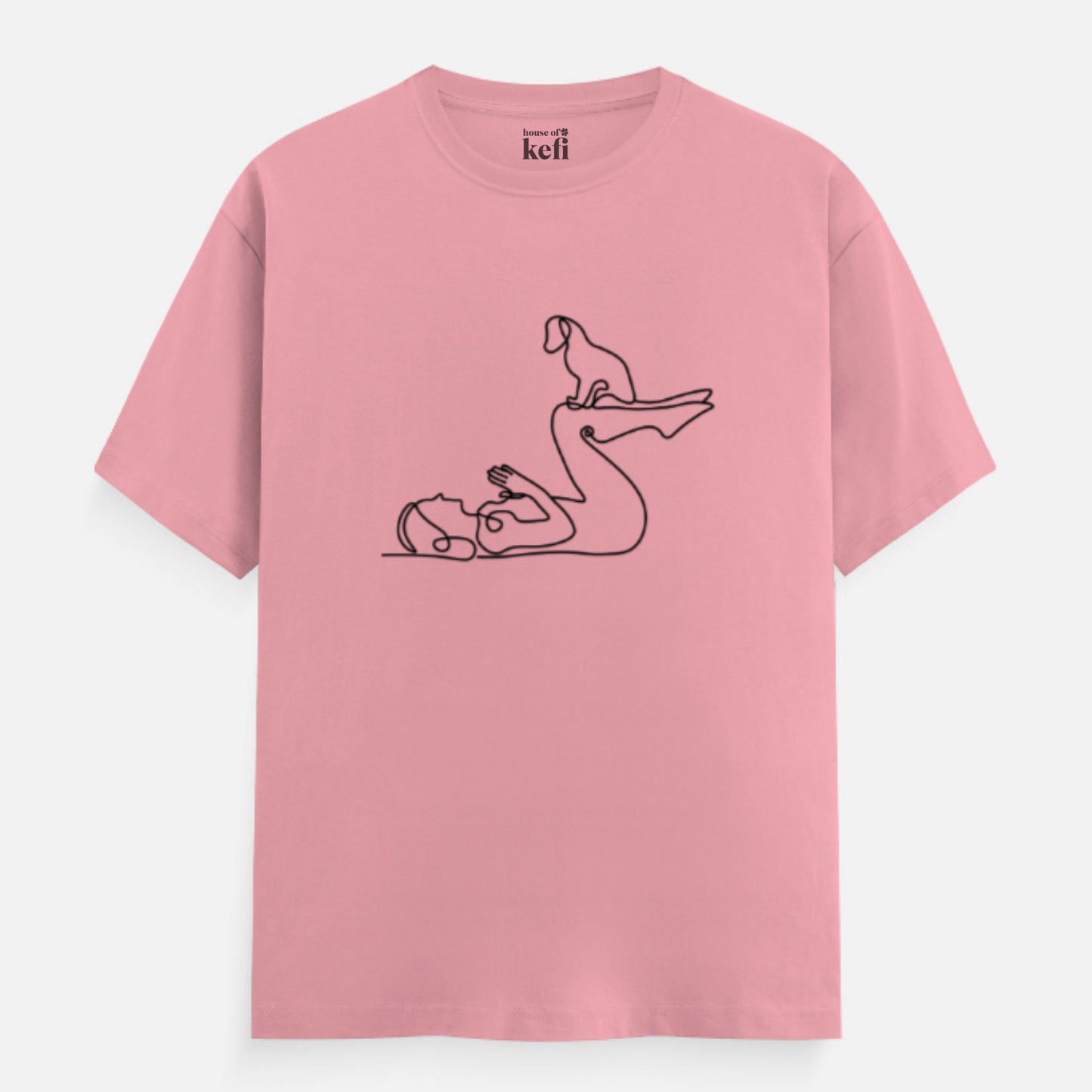 Pawlates Unisex Relaxed Fit Cotton T-Shirt