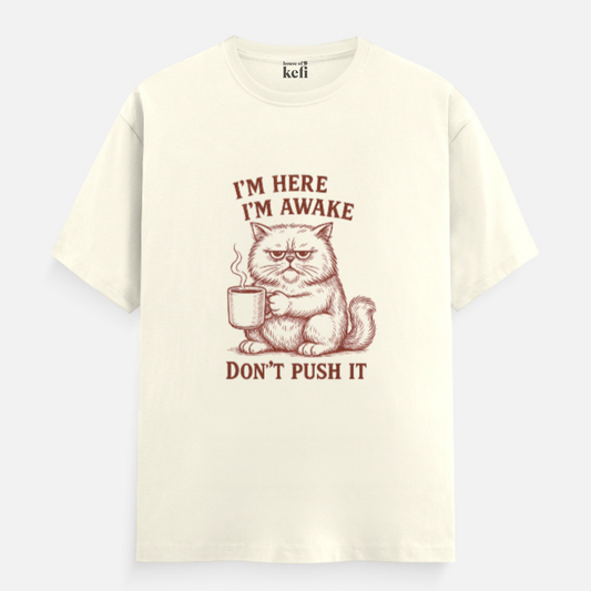 Grumpy Cat Funny Unisex Relaxed Fit Cotton T-Shirt