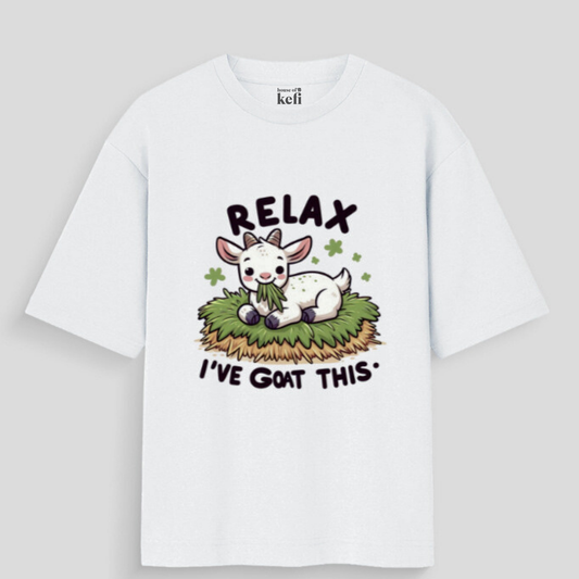 I’ve Goat This Funny Pun Unisex Oversized Cotton T-Shirt