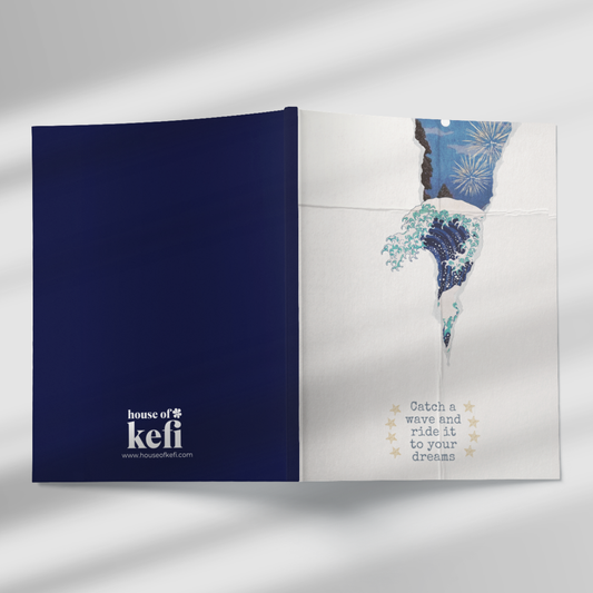 Tidal Thoughts A5 Notebook