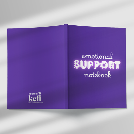Emotional Support Notebook A5 Notebook