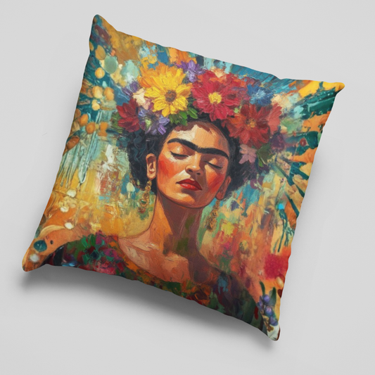 Frida Inspired Boho Radiance Cushion Cover