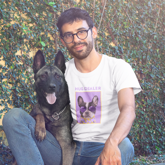 Hug Dealer Unisex Oversized Cotton T-Shirt