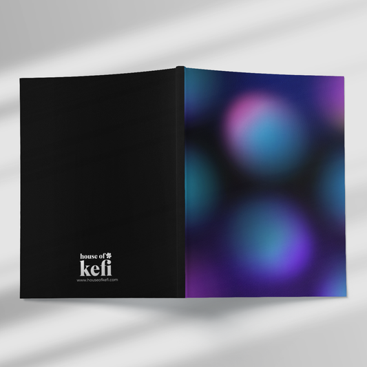 Neon Thoughts A5 Notebook