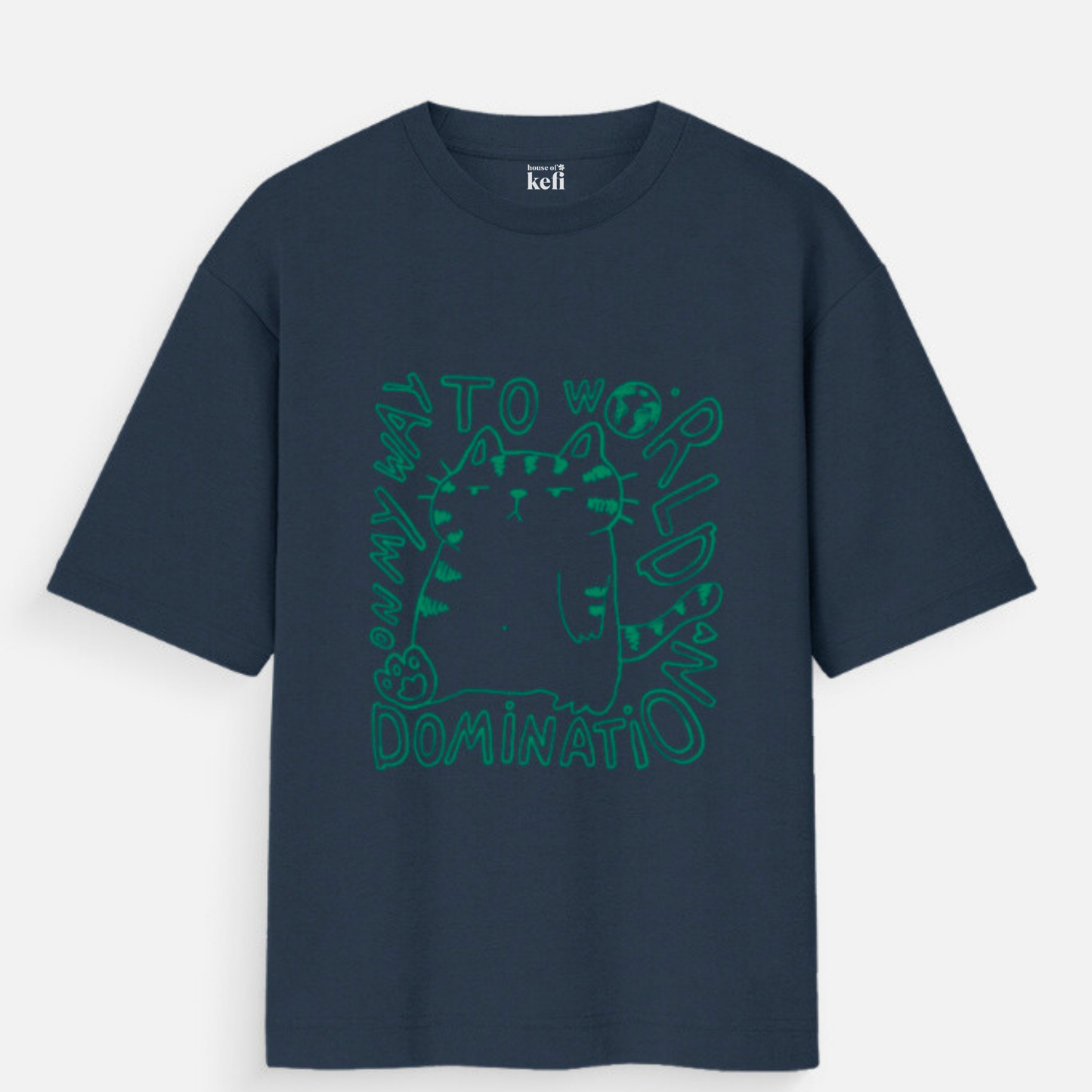 Domination Mode Unisex Oversized Cotton T-Shirt