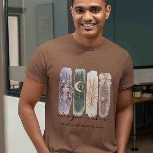 Virgo Vibes Unisex Relaxed Fit Cotton T-Shirt