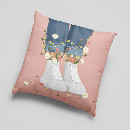 Bloom Where You Stand Cushion Cover