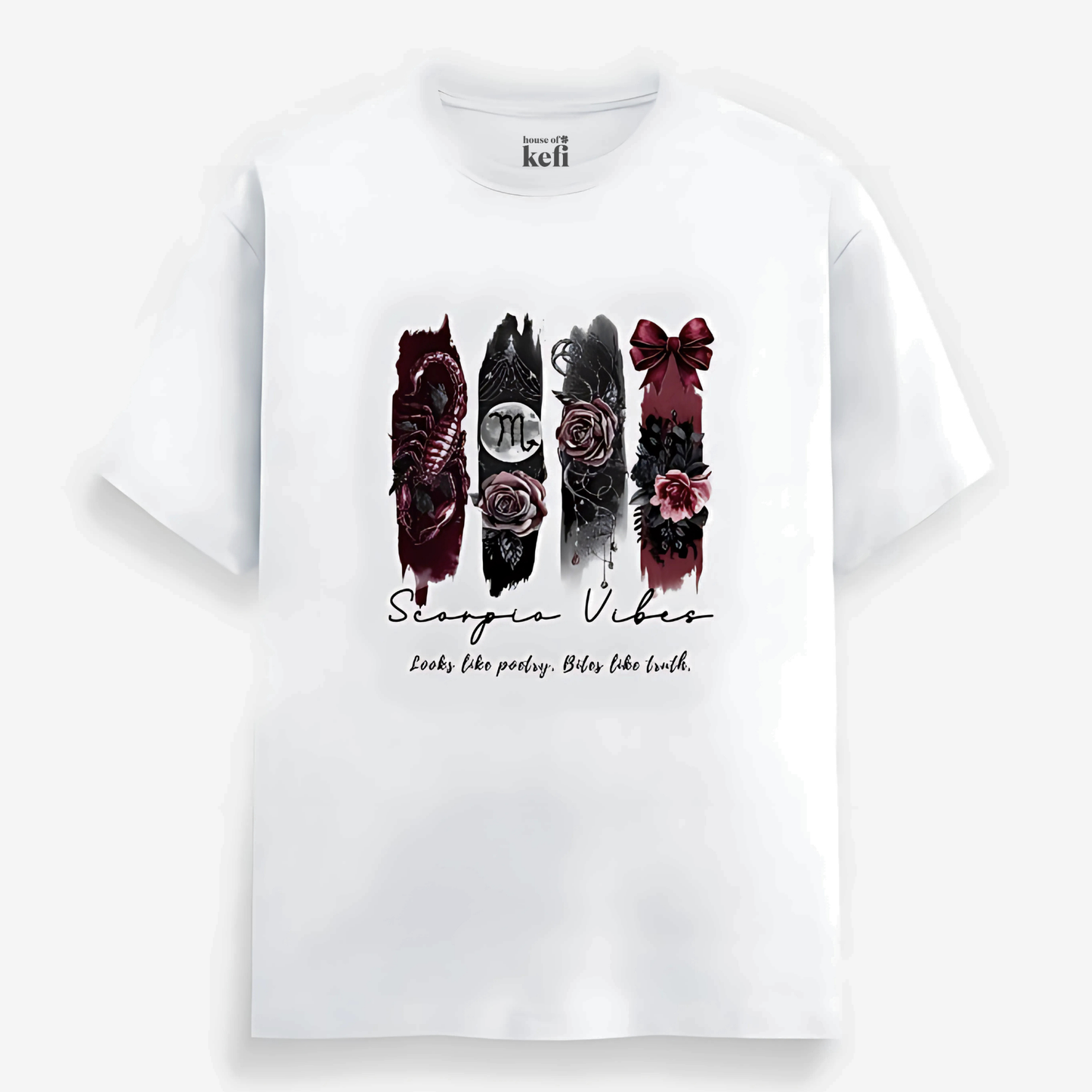 Scorpio Vibes Unisex Relaxed Fit Cotton T-Shirt