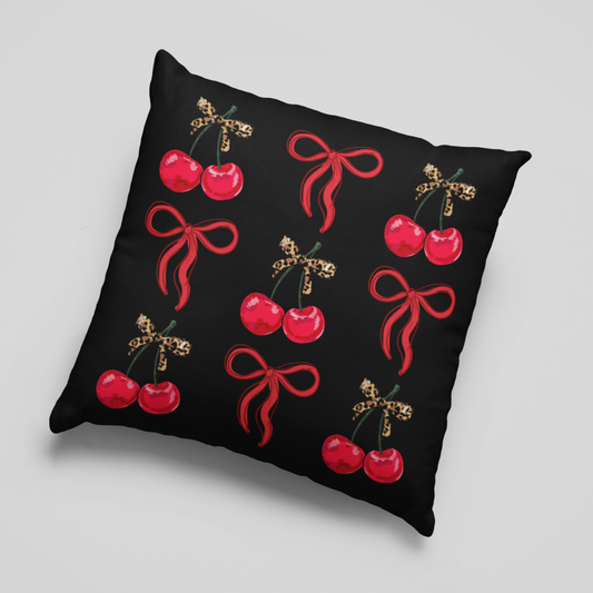 Cherry Bow Reverie Cushion Cover
