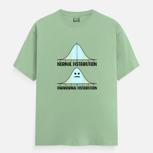 Funny Statistics Pun Unisex RElaxed Fit Cotton T-Shirt