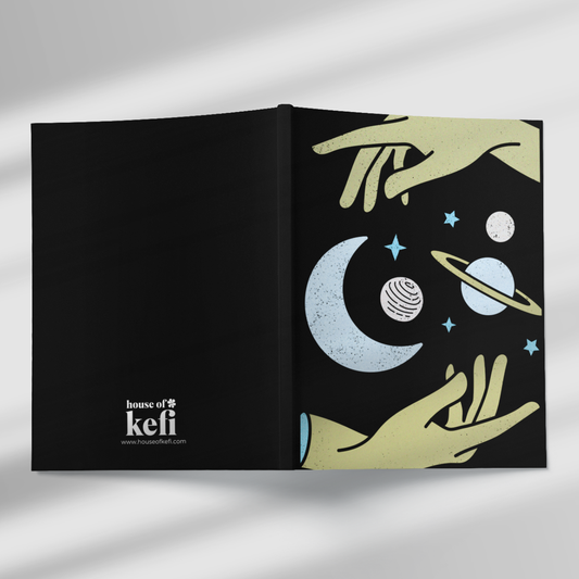 Manifest That Sht Cosmic Notebook A5 Notebook