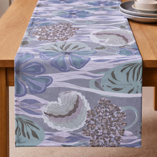Muted Bloom Boho Table Runner
