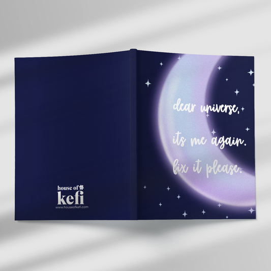 Dear Universe, Fix It Manifestation Notebook A5 Notebook
