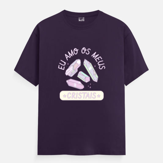 I Love My Crystals Unisex Relaxed Fit T-Shirt