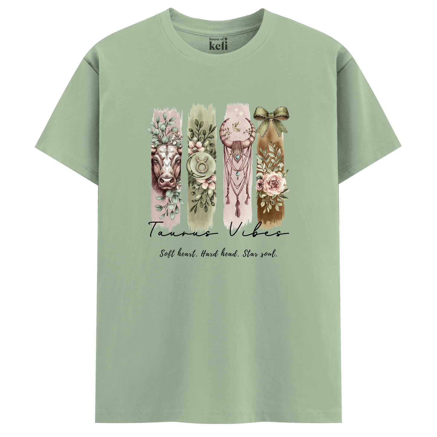 Taurus Vibes Unisex Relaxed Fit Cotton T-Shirt