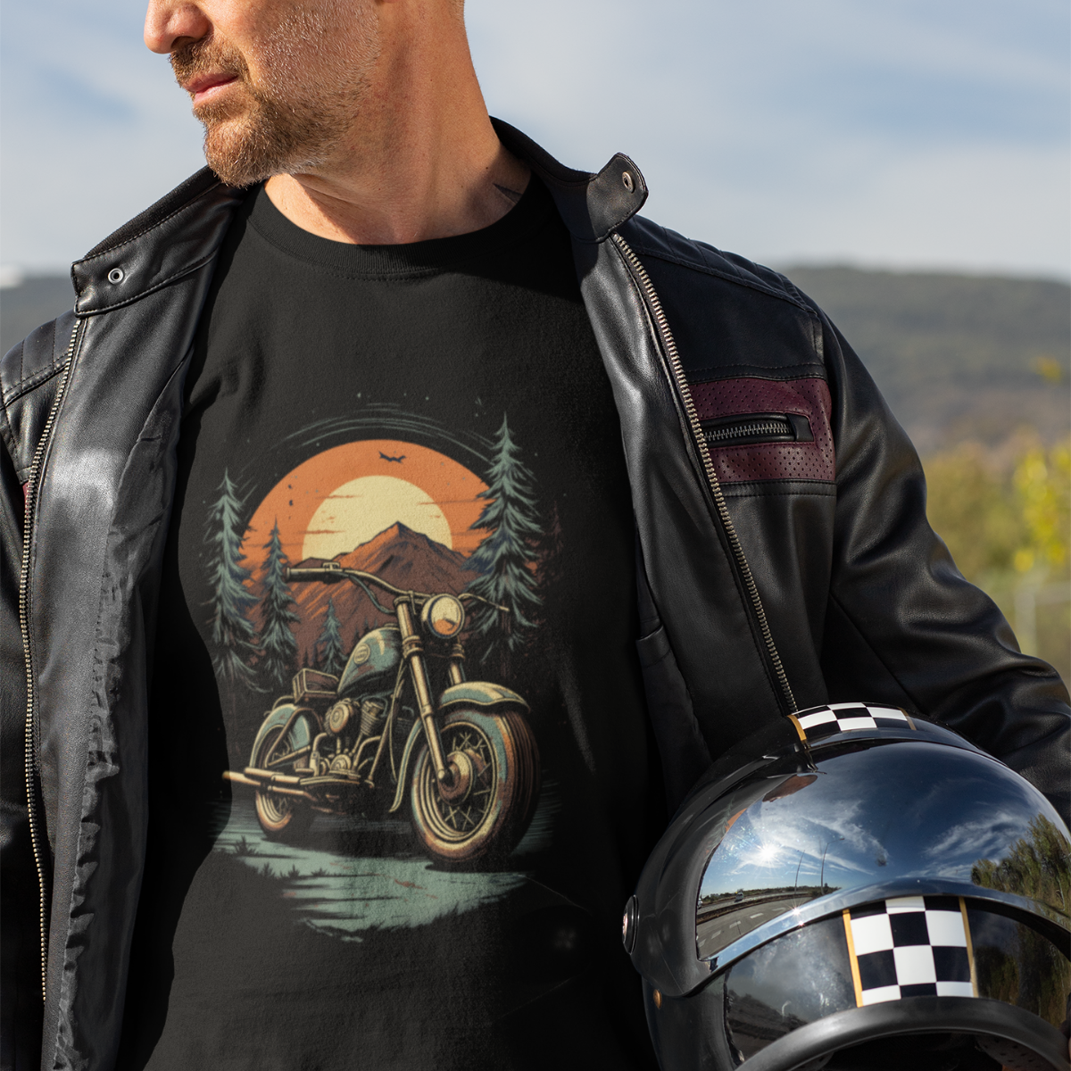 Ride into the Sunset Unisex Relaxed Fit T-Shirt