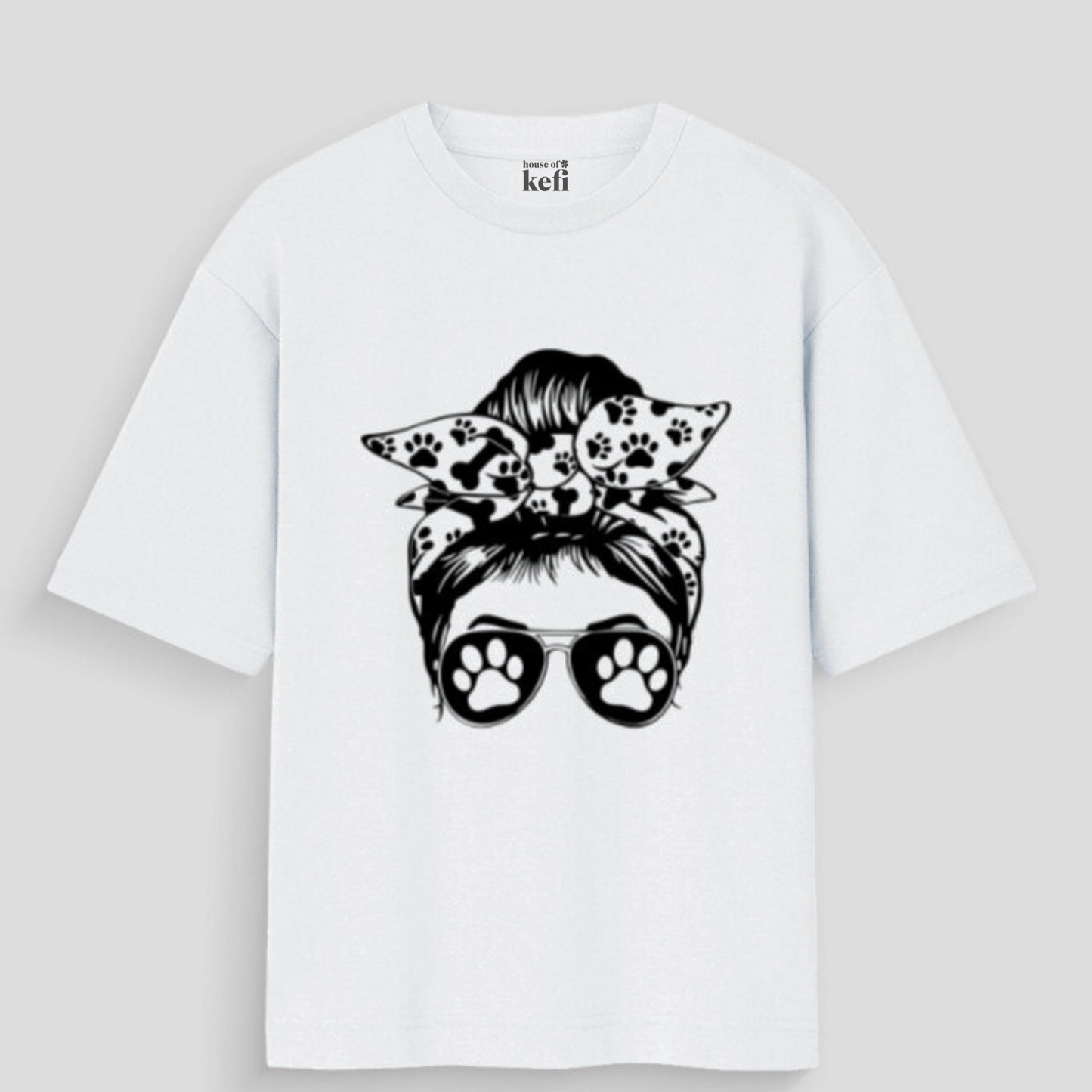 Pawtitude Unisex Oversized Cotton T-Shirt