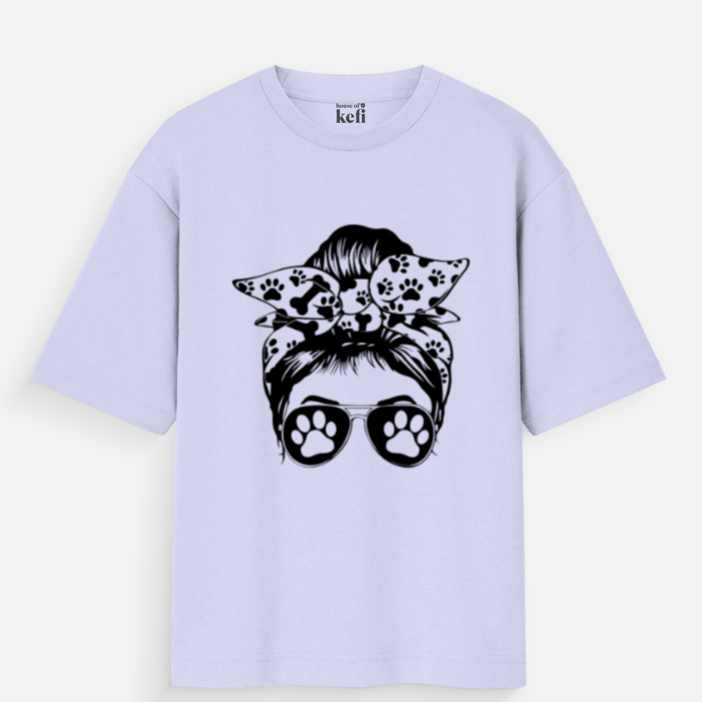 Pawtitude Unisex Oversized Cotton T-Shirt