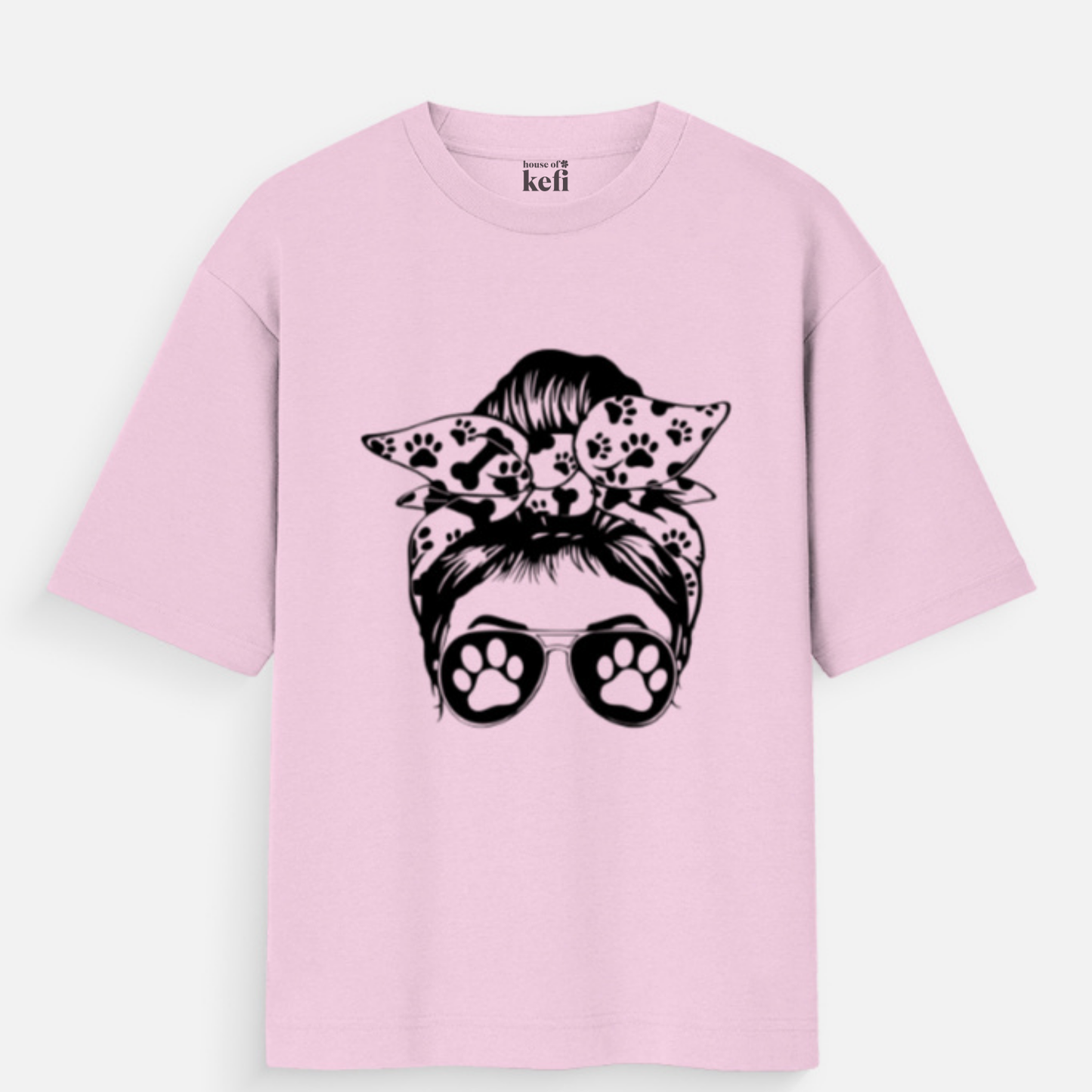 Pawtitude Unisex Oversized Cotton T-Shirt