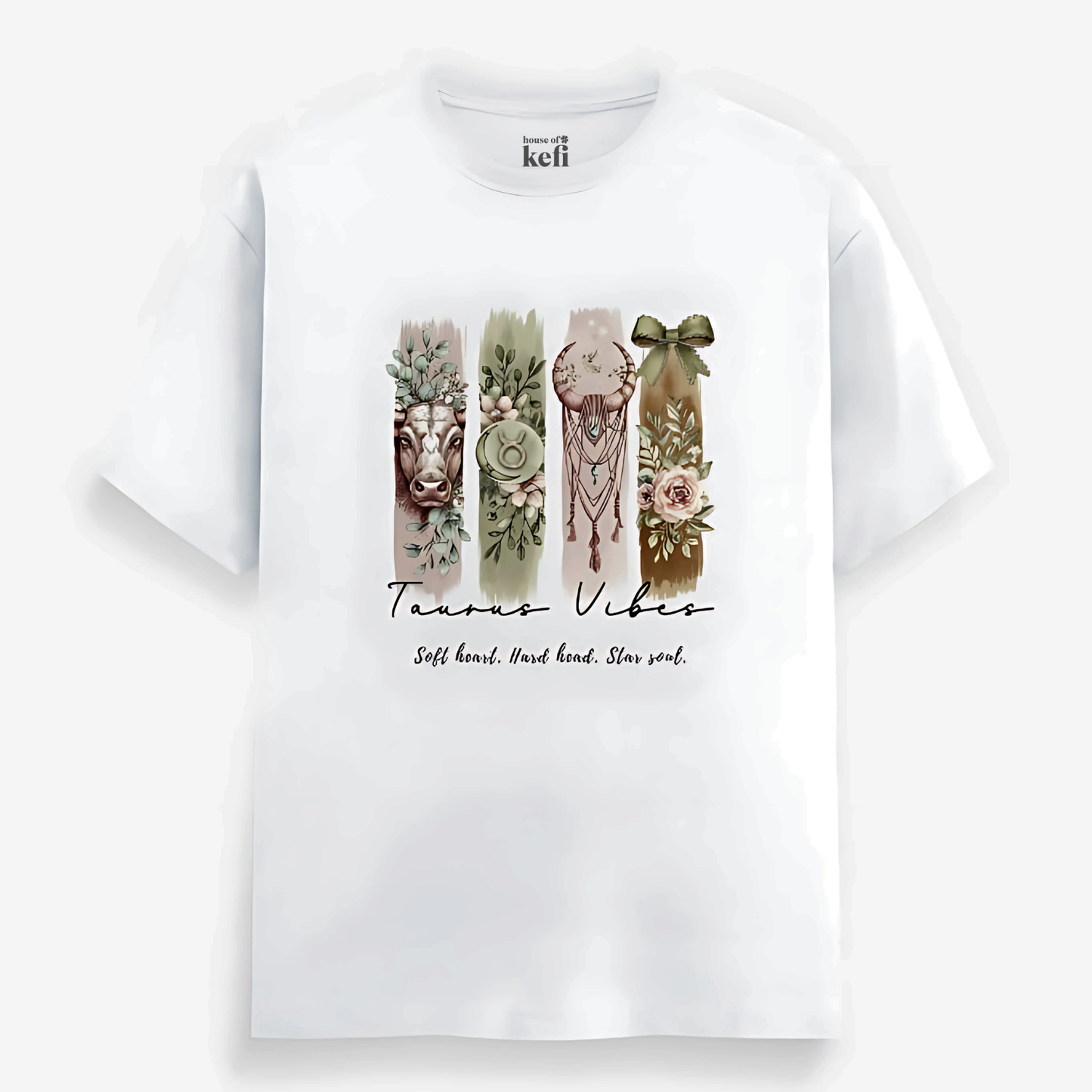 Taurus Vibes Unisex Relaxed Fit Cotton T-Shirt