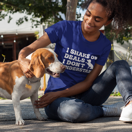 Blind Paw Agreement Unisex Relaxed Fit Cotton T-Shirt