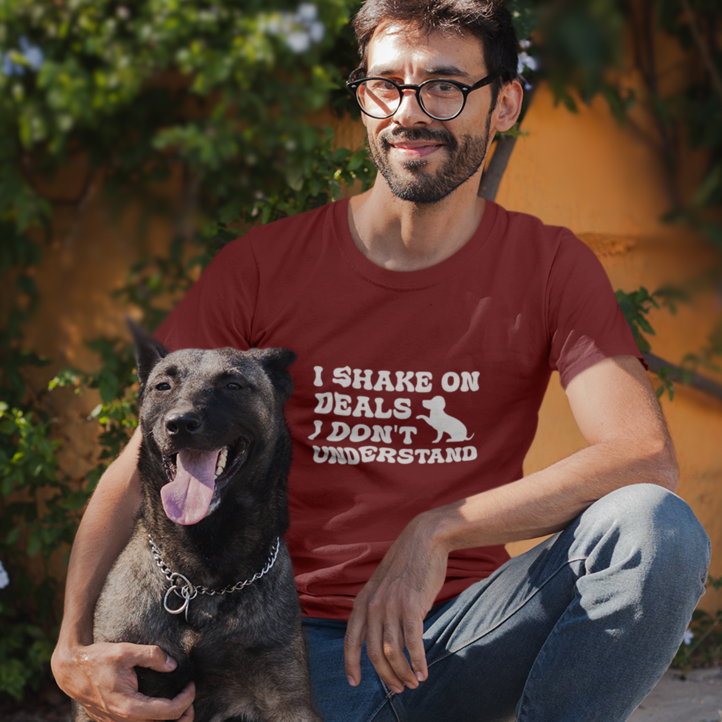 Blind Paw Agreement Unisex Relaxed Fit Cotton T-Shirt