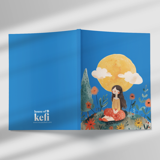 Sunny Side of Stillness A5 Notebook