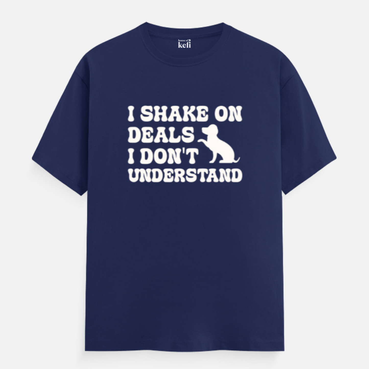 Blind Paw Agreement Unisex Relaxed Fit Cotton T-Shirt