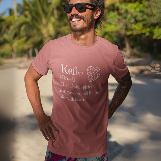 Kefi Spirit Unisex Relaxed Fit Cotton T-Shirt