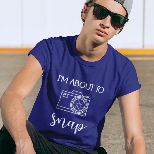 I’m About to Snap! Unisex Relaxed Fit T-Shirt
