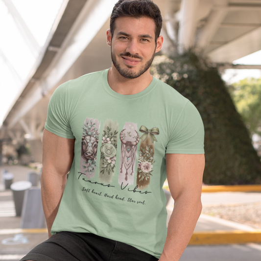 Taurus Vibes Unisex Relaxed Fit Cotton T-Shirt