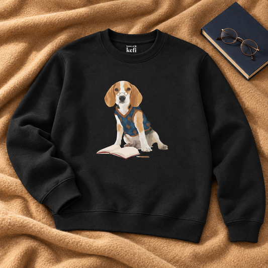Bookish Dog Sweatshirt