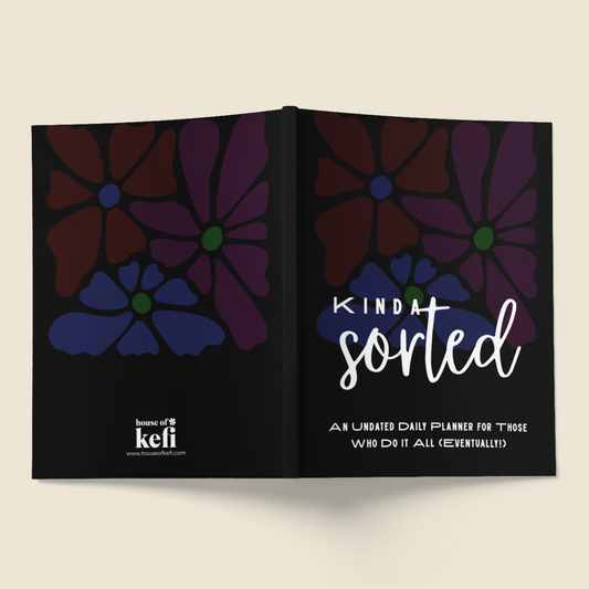 Kinda Sorted Planner – For the Brilliantly Busy (and Occasionally Chaotic)