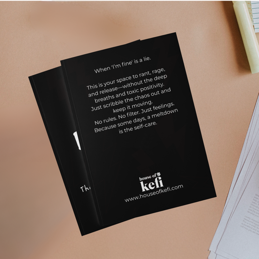 The Rant Journal – The Healthiest Meltdown You’ll Ever Have