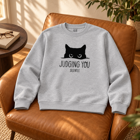 Judging You Silently Unisex Sweatshirt