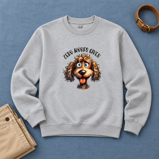 Zero Woofs Given Unisex Sweatshirt