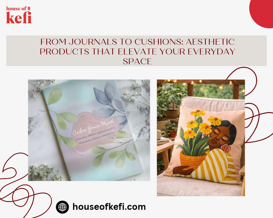 From Journals to Cushions: Aesthetic Products That Elevate Your Everyday Space