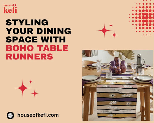 Stylish Boho Table Runner