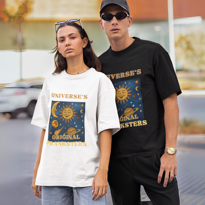 Universe's OG Pranksters Unisex Oversized Cotton T-Shirt