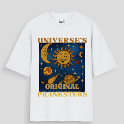 Universe's OG Pranksters Unisex Oversized Cotton T-Shirt