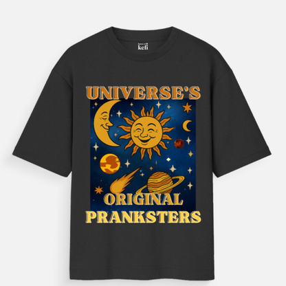 Universe's OG Pranksters Unisex Oversized Cotton T-Shirt