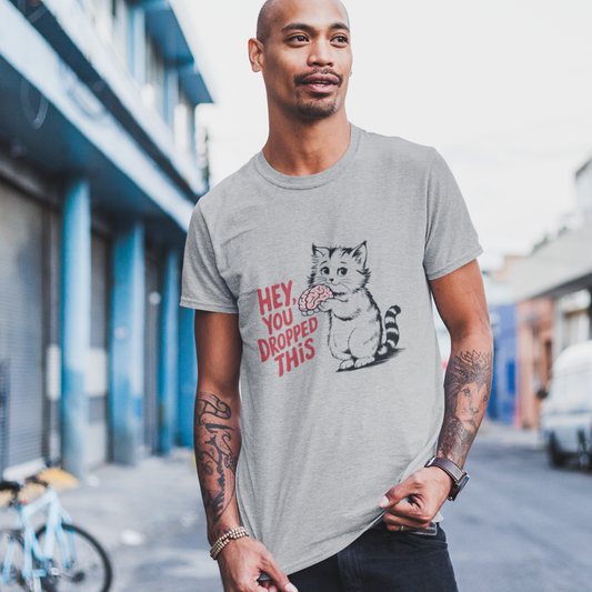 Hey You Dropped This Unisex Oversized Cotton T-Shirt