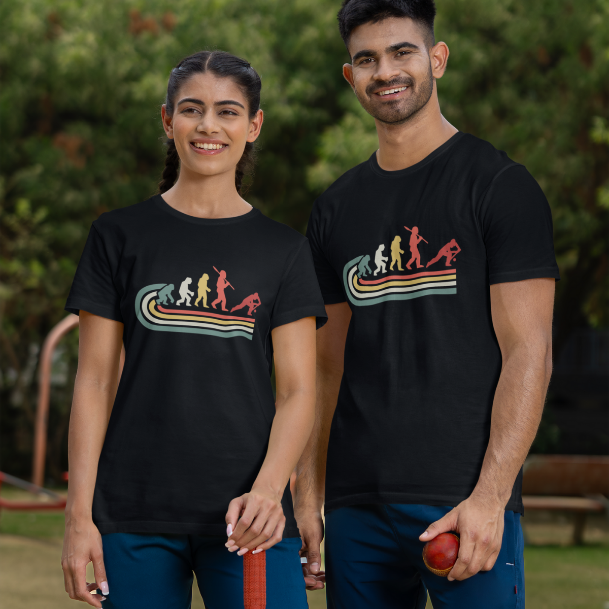 Cricket Evolution Unisex Relaxed Fit T-Shirt