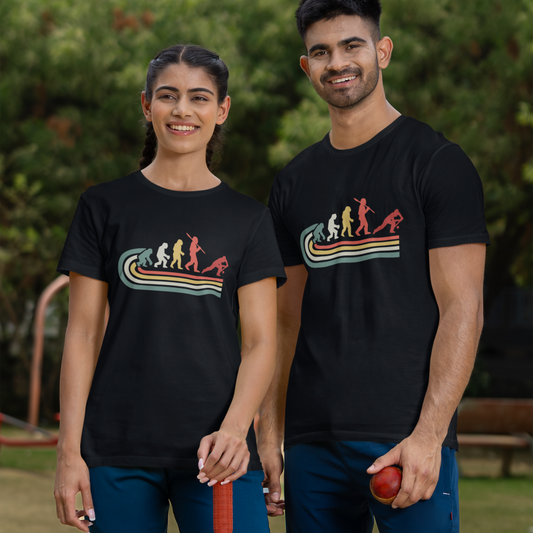 Cricket Evolution Unisex Relaxed Fit T-Shirt