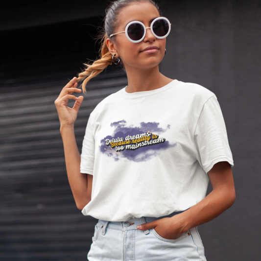 Delulu Dreams Unisex Oversized Cotton T-Shirt