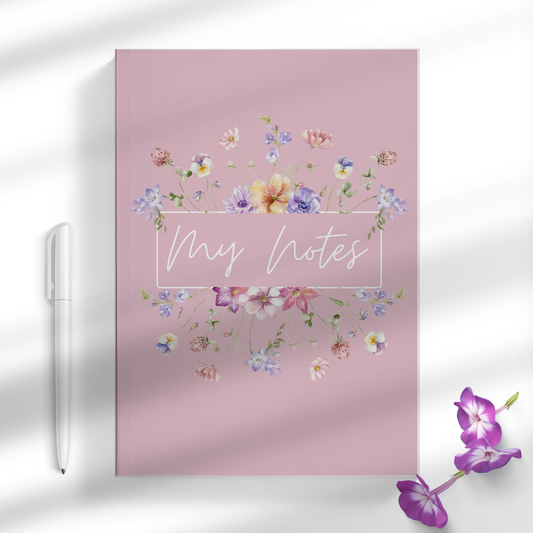My Notes Floral Whimsy Edition A5 Notebook