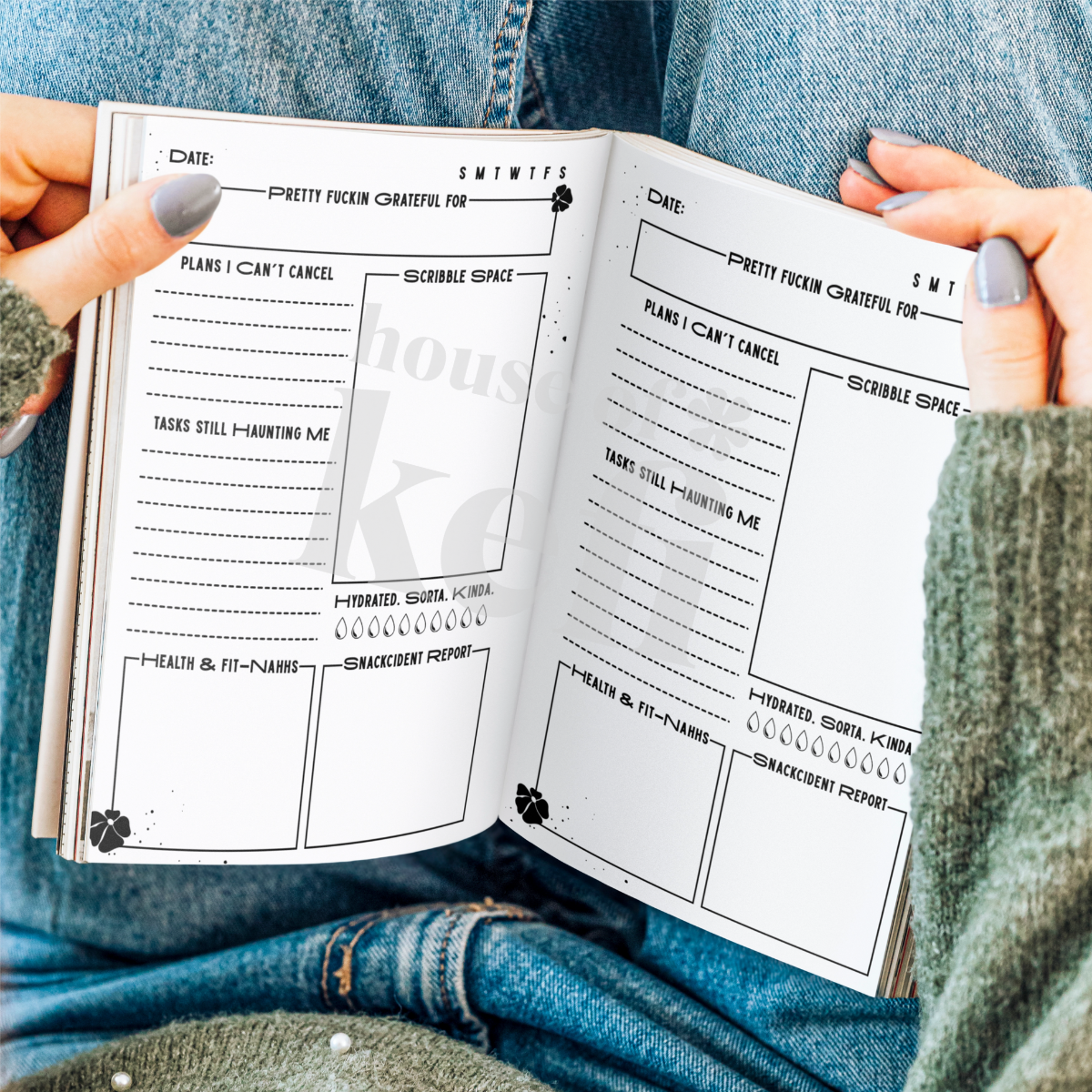 Kinda Sorted Planner – For the Brilliantly Busy (and Occasionally Chaotic)